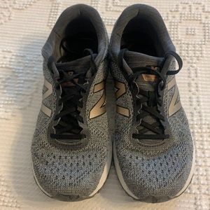 New Balance Grey and Rose Gold size 8.5
